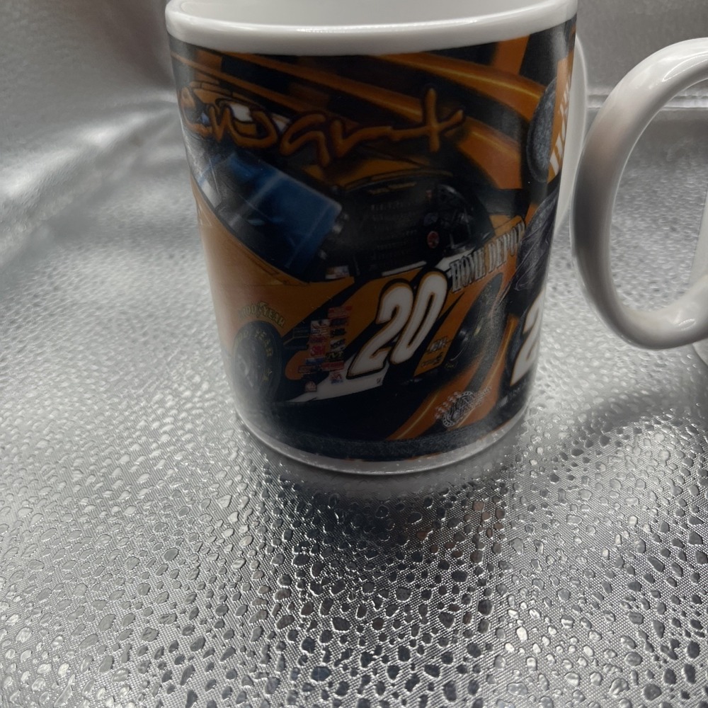 Lot Of 2 Tony Stewart Coffee Mugs Home Depot NASCAR #20 - Picture 7 of 16